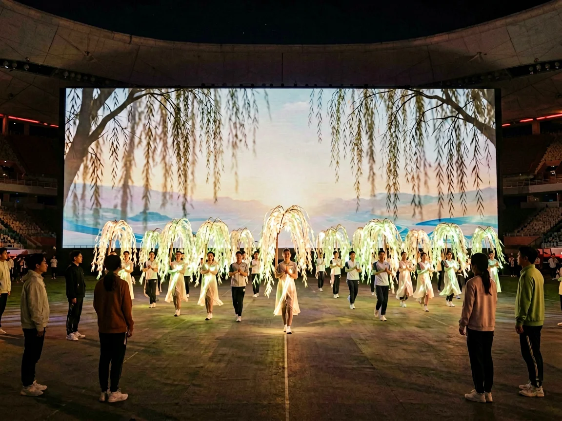 体育赛场准备,冠军窗口